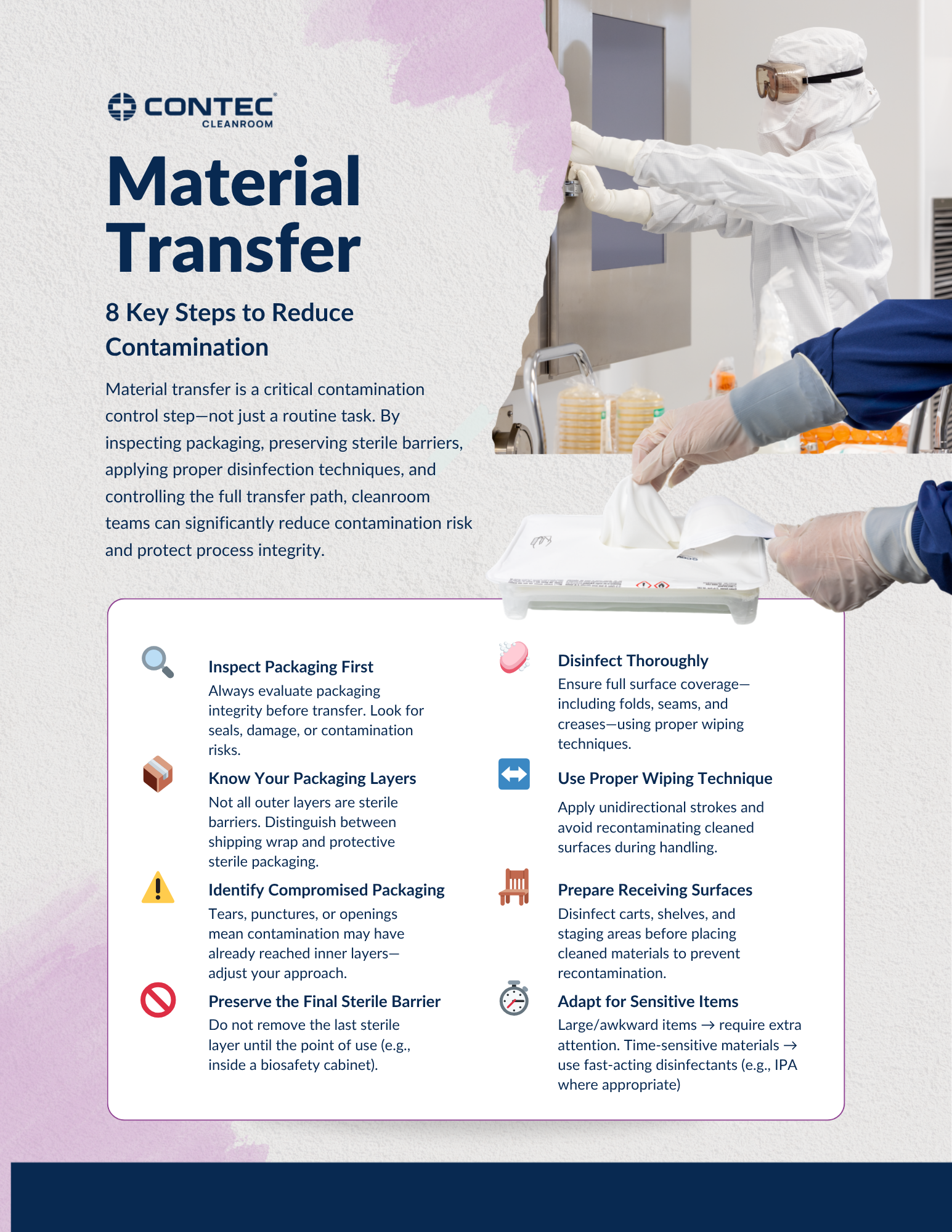 CR Material Transfer Infographic Flyer