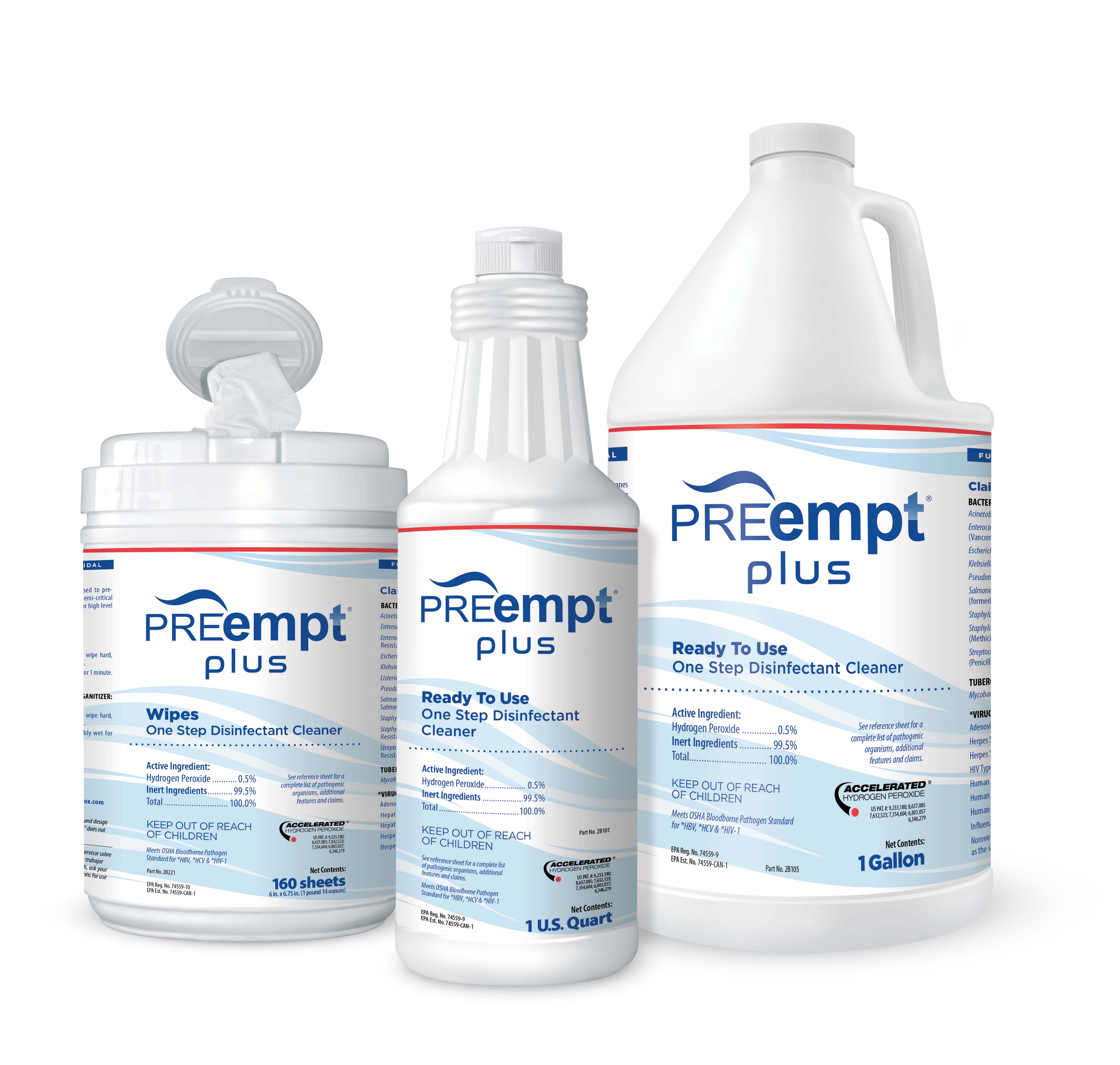 PREempt Plus Disinfectant Solution