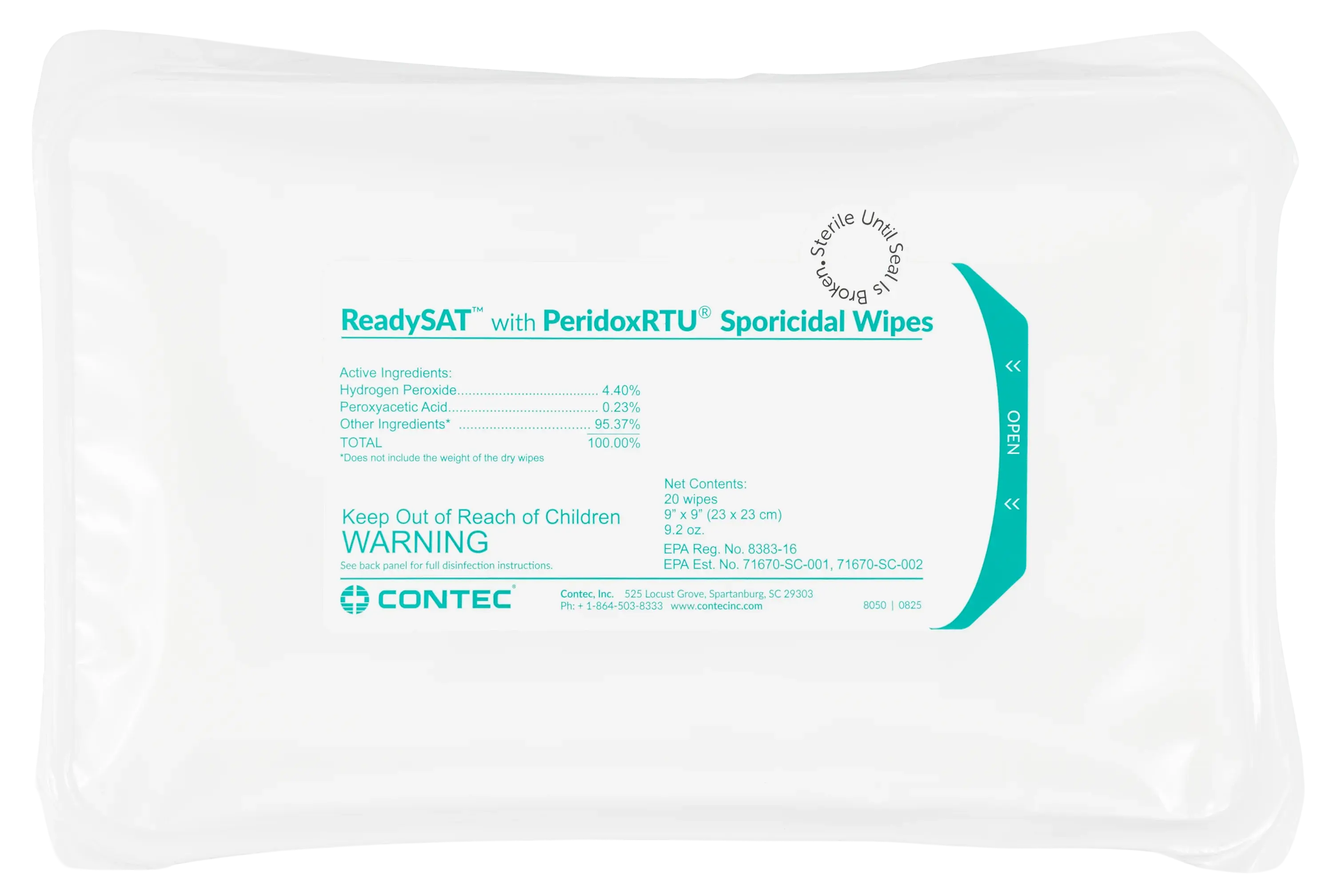 ReadySAT™ with PeridoxRTU Sporicidal Wipes-1