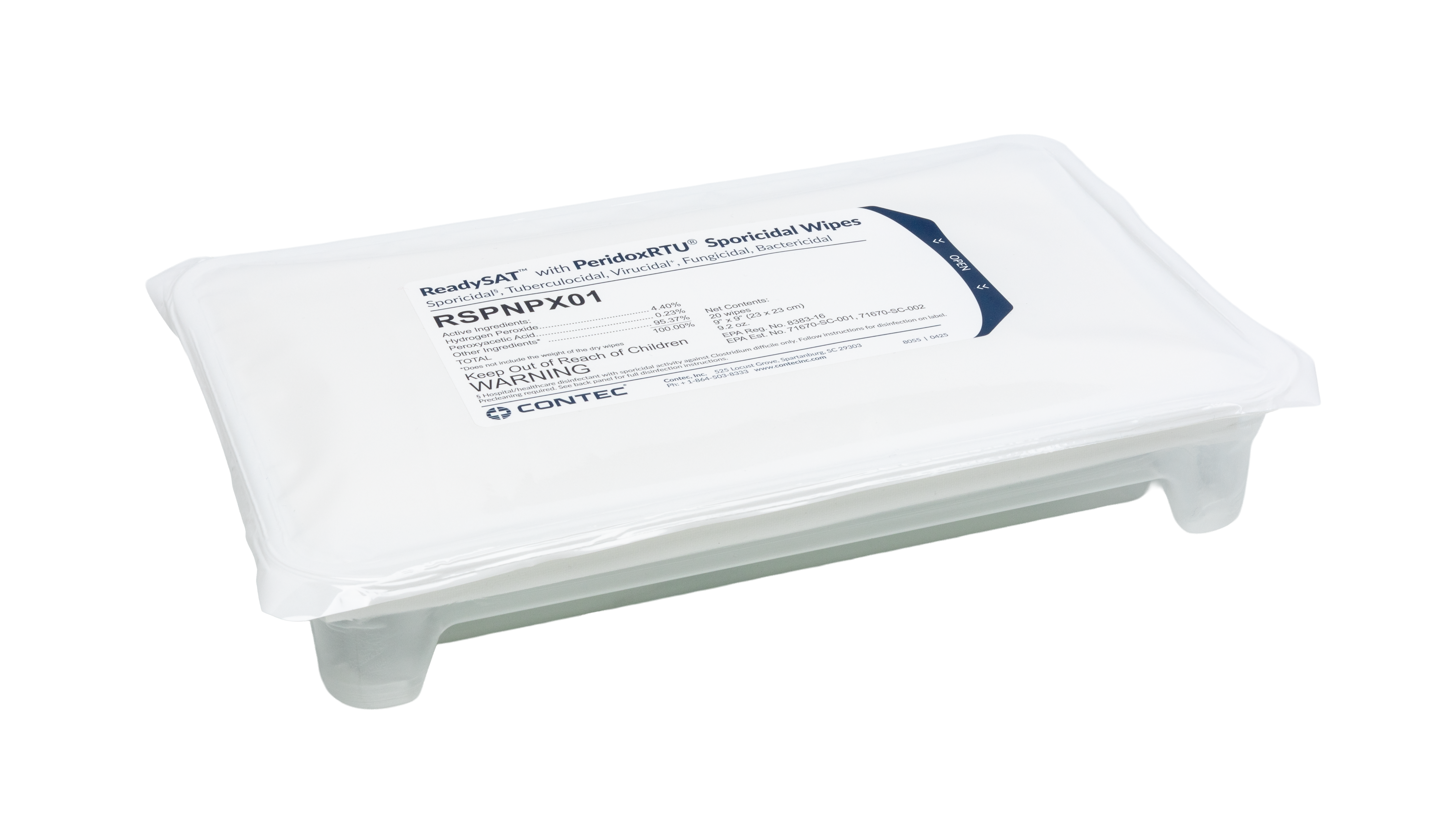 ReadySAT™ with PeridoxRTU Sporicidal Wipes-1