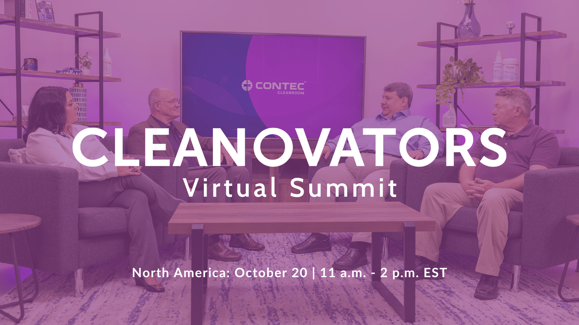 Image of Contec Cleanroom Hosts Fourth Cleanovators Virtual Summit