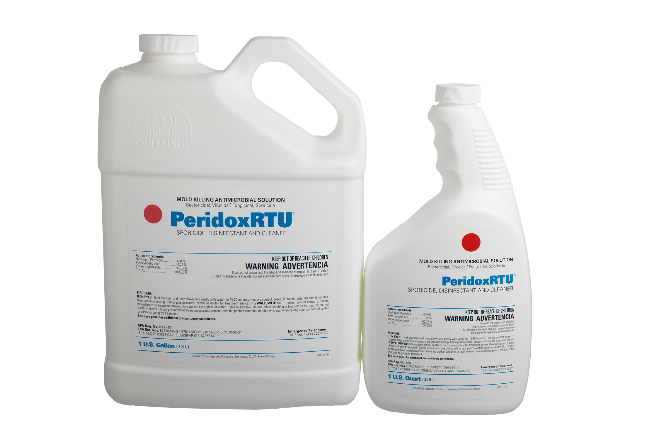 PeridoxRTU Sporicidal Disinfectant and Cleaner