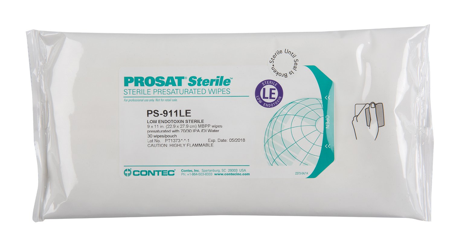 PROSAT Sterile™ Meltblown Polypropylene LE Wipes-1