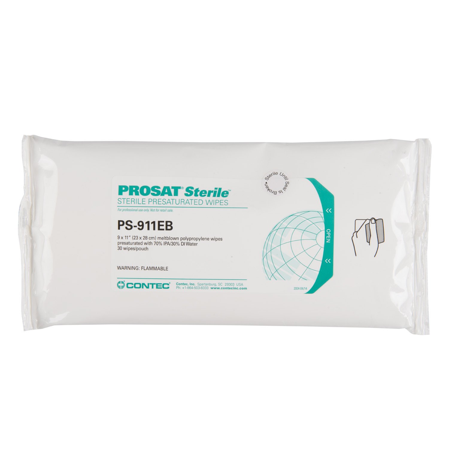 PROSAT Sterile™ Meltblown Polypropylene Wipes (PS-911EB)