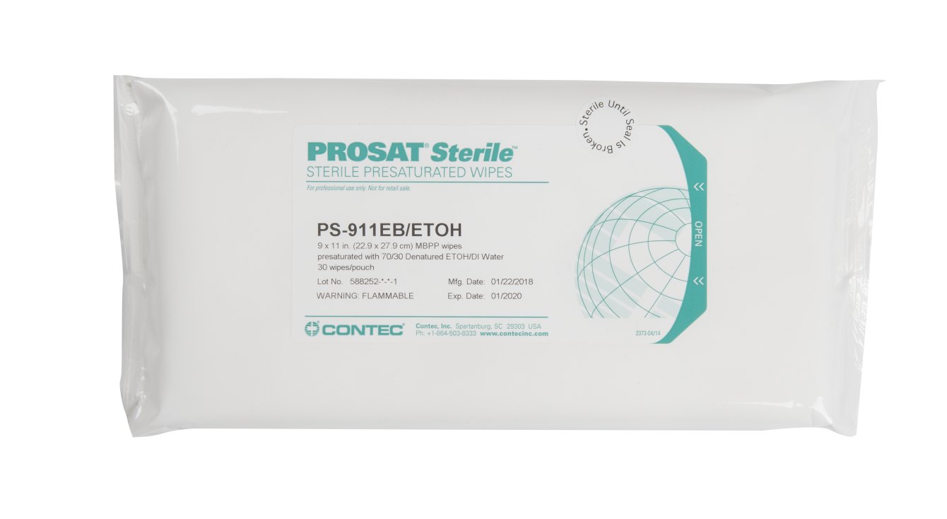 PROSAT Sterile™ Meltblown Polypropylene Wipes (PS-911EB/ETOH)-1