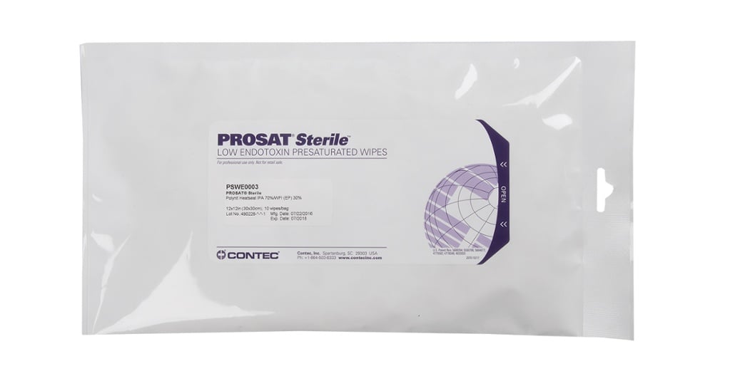 PROSAT Sterile™ Polynit Heatseal LE Wipes-2