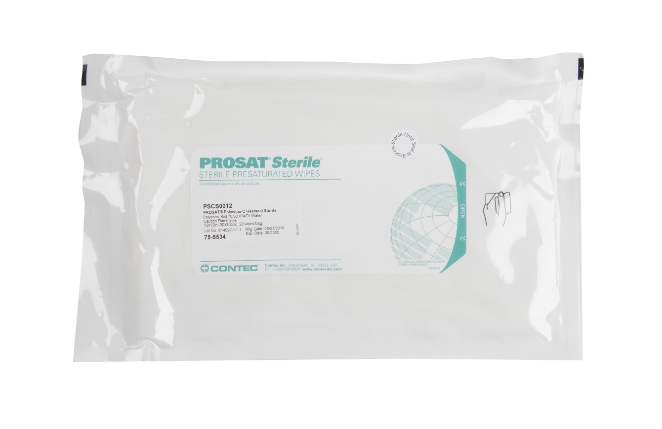 PROSAT Sterile™ Polywipe-C Heatseal Wipes-2