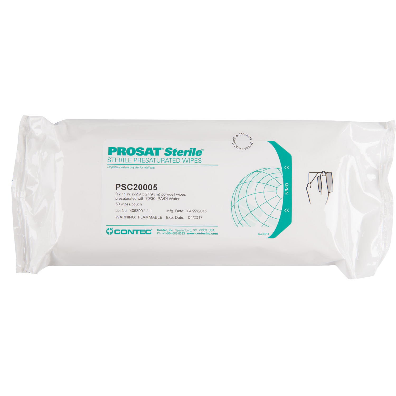 PROSAT Sterile™ Theta™ Wipes-2