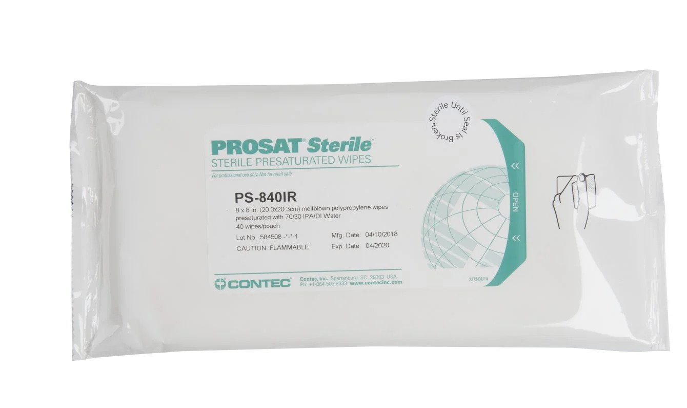 PROSAT Sterile™ Meltblown Polypropylene Wipes (PS-911EB)-2