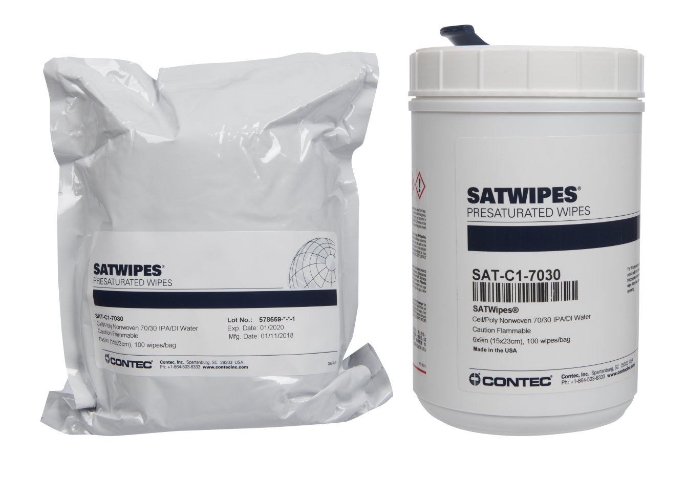SATWIPES Sigma™ Wipes-1